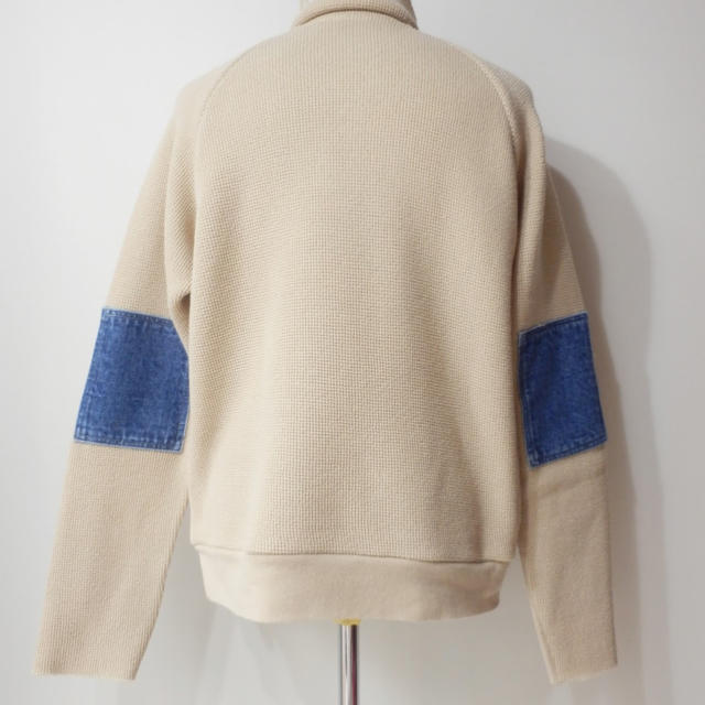 SUNSEA(サンシー)のsunsea 17aw ワッフルラグランタートルニット メンズのトップス(ニット/セーター)の商品写真