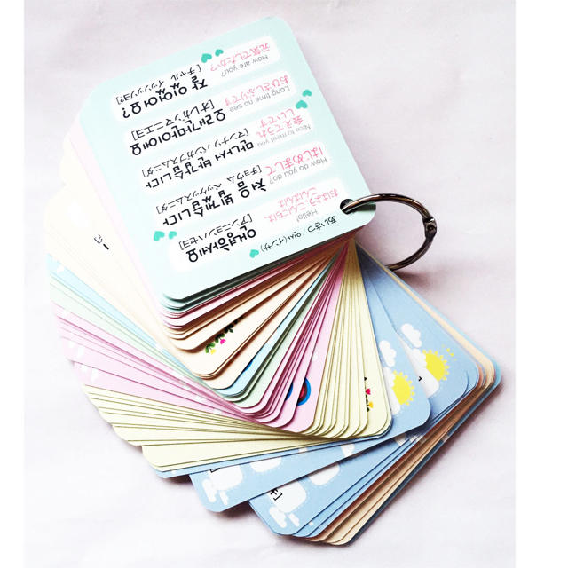 Twice トゥワイス 韓国語 単語 カードセットの通販 By Natu S Shop ラクマ