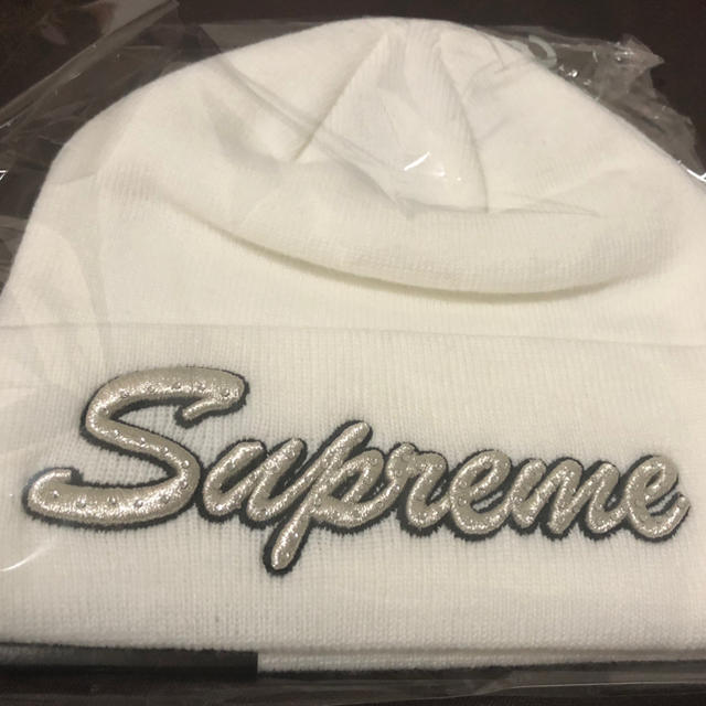 Supreme 18fw New Era Script BeanieNewEra