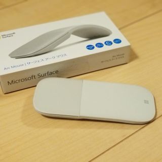 マイクロソフト(Microsoft)のSurface Arc Mouse(グレー) 美品(PC周辺機器)