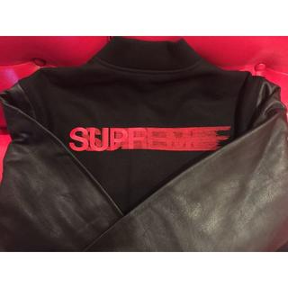 シュプリーム(Supreme)のsupreme motion logo jacket L 新品(スタジャン)