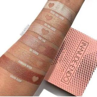 カラーポップ(colourpop)のcolourpop innudeendo ハイライトパレット(フェイスパウダー)