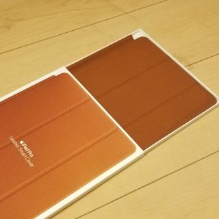 アップル(Apple)のiPad Pro 10.5 Leather Smart Cover（ブラウン）(iPadケース)