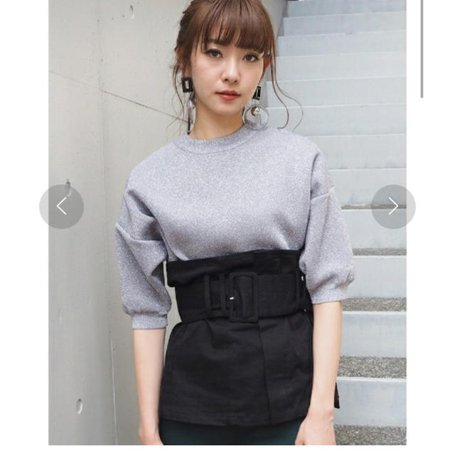 MURUA(ムルーア)のＧＬＩＴＴＥＲ ＫＮＩＴ＊送料込 レディースのトップス(ニット/セーター)の商品写真