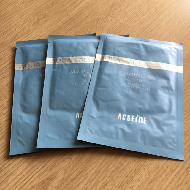 ACSEINE(アクセーヌ)のアクセーヌ☆フェイスパック3枚セット コスメ/美容のスキンケア/基礎化粧品(パック/フェイスマスク)の商品写真