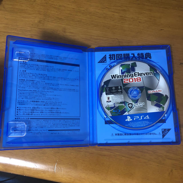 PlayStation4(プレイステーション4)のウイイレ2018 エンタメ/ホビーのゲームソフト/ゲーム機本体(家庭用ゲームソフト)の商品写真