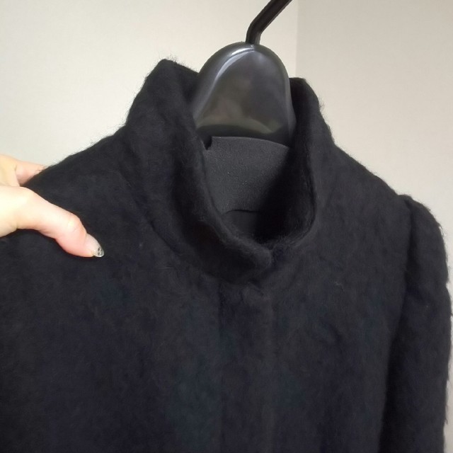 SNIDEL(スナイデル)のスナイデル ファー付きロングコート レディースのジャケット/アウター(毛皮/ファーコート)の商品写真
