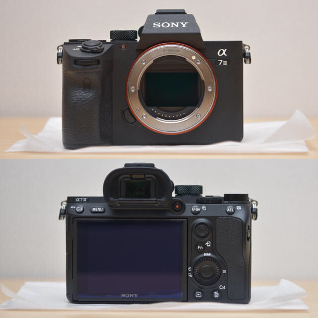 SONY - 美品☆SONY α7iii ILCE-7M3 ボディ α7Ⅲ☆欠品なしの通販 by 他サイトでどんどん売れているのでお早目に