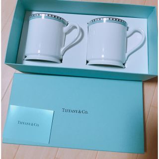 ティファニー(Tiffany & Co.)のティファニー マグカップ ペア 新品(グラス/カップ)