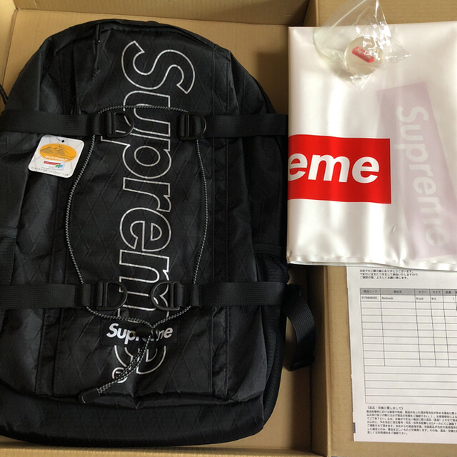 Supreme Back Pack 2018fw