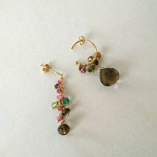 H.P.FRANCE - sweet pea スイートピー 片耳ピアス 2つセットの通販
