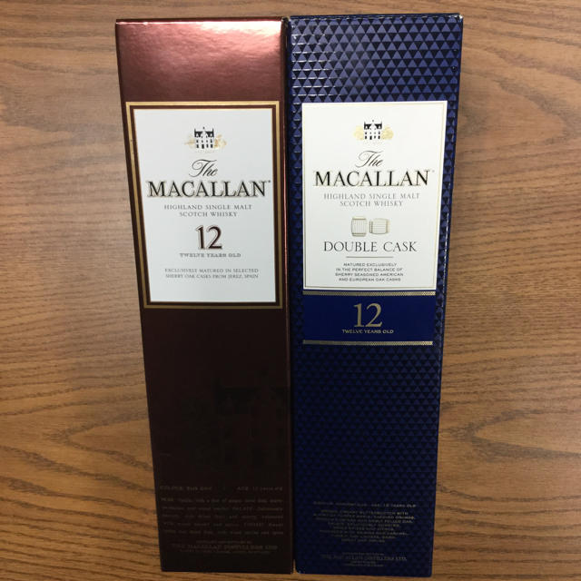 マッカラン12年 二種 2本セット マッカラン12年 二種 2本セット