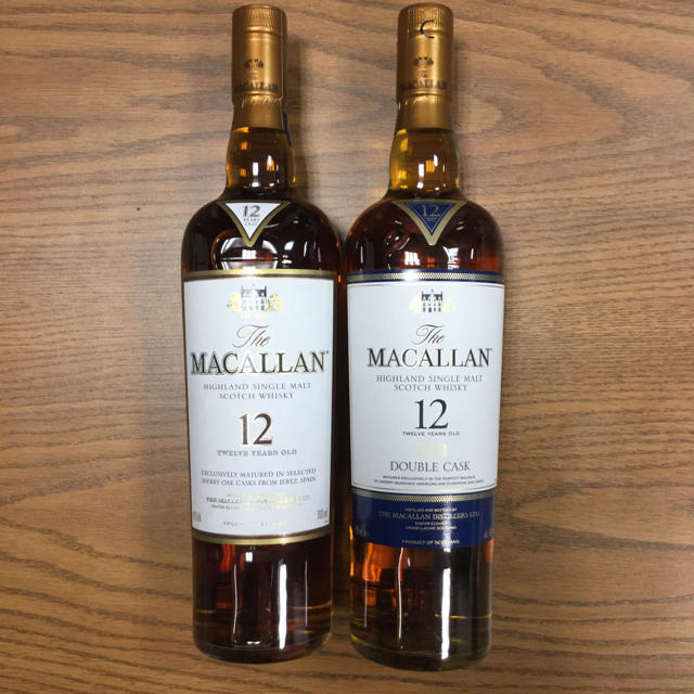 マッカラン12年 二種 2本セット マッカラン12年 二種 2本セット
