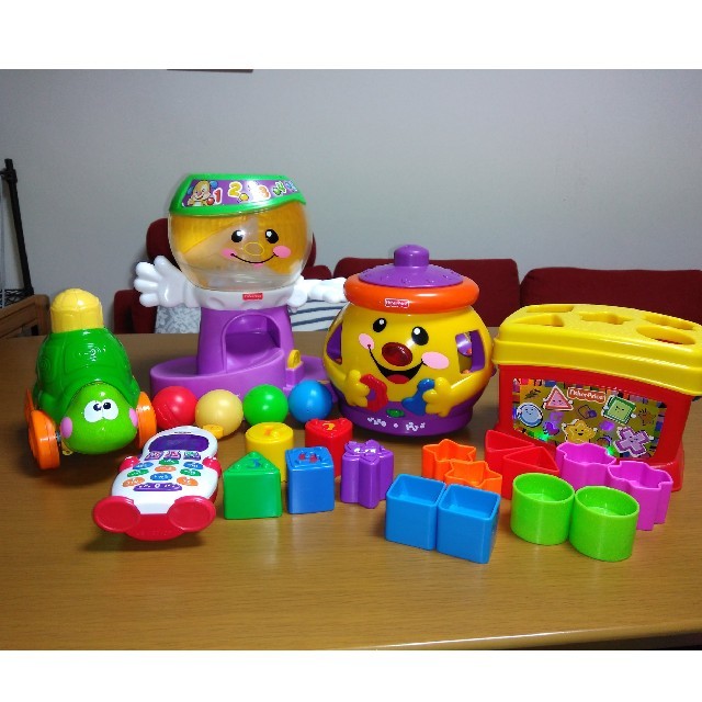 Fisher-Price(フィッシャープライス)の【送料込】フィッシャープライス　9/2処分予定　おもちゃ　まとめ売り キッズ/ベビー/マタニティのおもちゃ(知育玩具)の商品写真