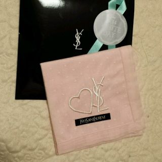 サンローラン(Saint Laurent)のイヴサンローラン タオルハンカチ♥(ハンカチ)