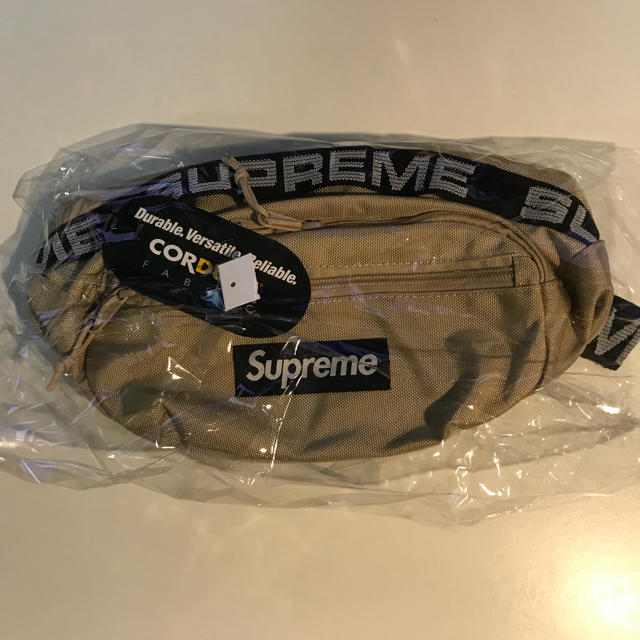 Supreme Waist Bag Tanバッグ