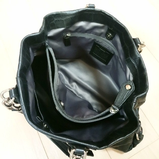 COACH - COACH☆トートバッグ☆クロコ型押しの通販 by おゆ's COACH - COACH☆トートバッグ☆クロコ型押しの通販 by おゆ's