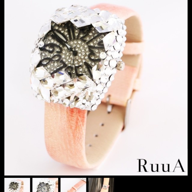 ♡RuuA♡ビジューデコスクエアウォッチ♡ファッション小物