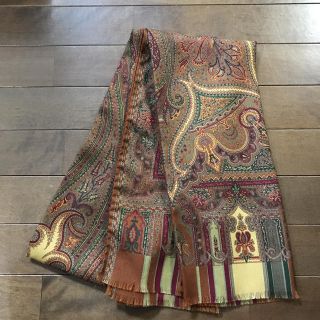 エトロ(ETRO)のエトロのストール茶系(ストール/パシュミナ)