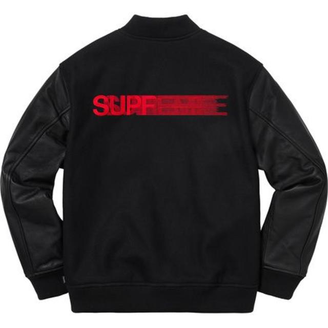 値引きする Supreme - motion logo varsity jacket スタジャン