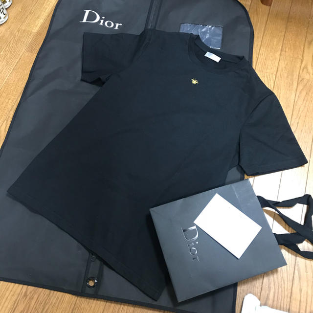 DIOR HOMME - 試着のみ 18aw ディオールオム 金蜂 bee diorhomme Tシャツの通販 by BERLUTI