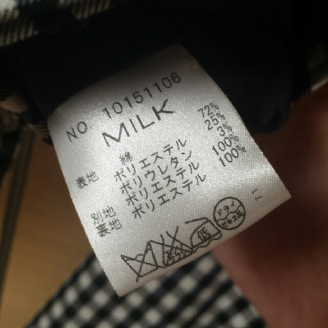 MILK(ミルク)のmilk　ライダース レディースのジャケット/アウター(ライダースジャケット)の商品写真