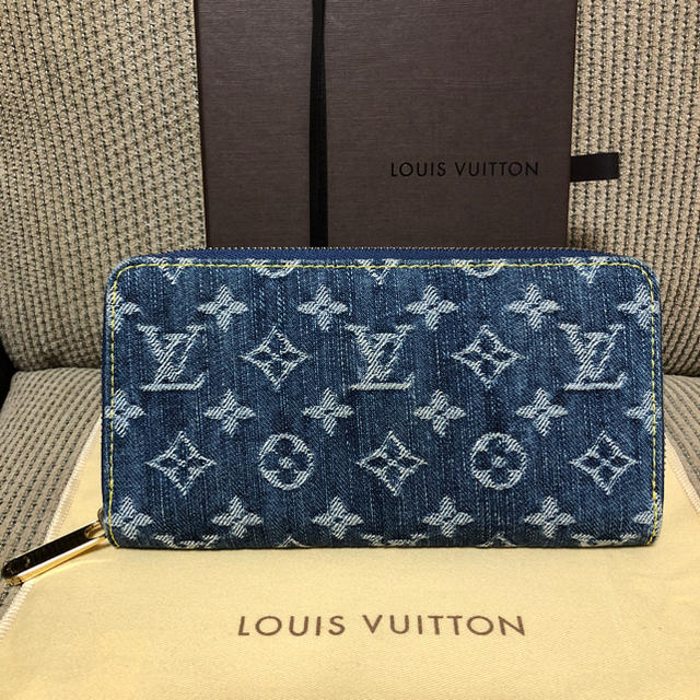 Louis Vuitton 限定品 希少 ルイヴィトン モノグラム デニム ジッピーウォレット の通販 By Cherry Blossom S Shop ルイヴィトンならラクマ