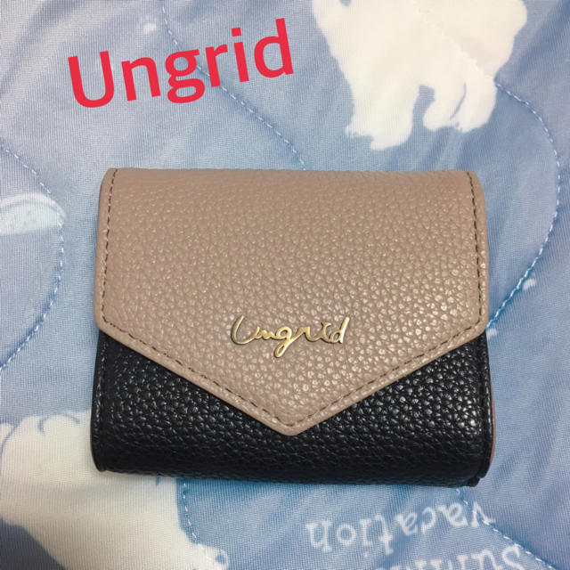 Ungrid(アングリッド)のUngrid 財布 バイカラー ミニ財布 レディースのファッション小物(財布)の商品写真