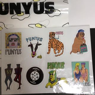 プニュズ(PUNYUS)のプニュズ PUNYUS 渡辺直美 大判ステッカー＋おまけ(ステッカー（シール）)