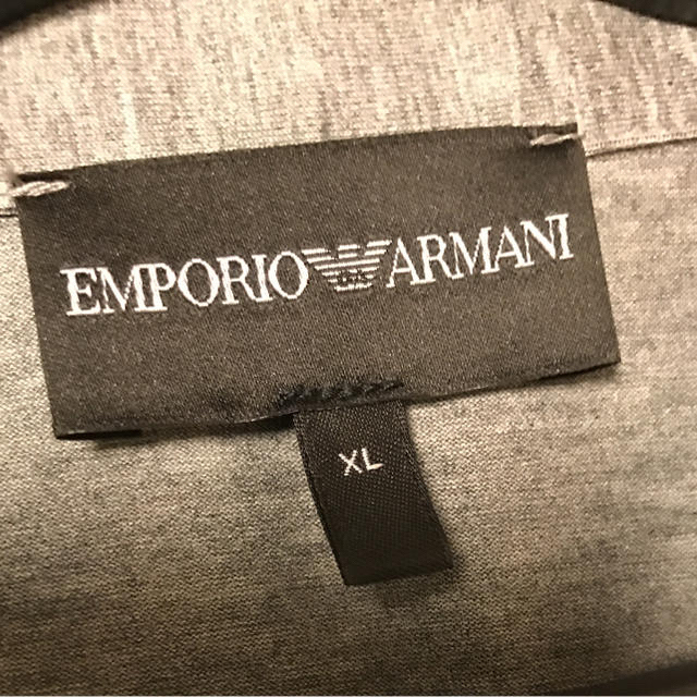 Emporio Armani(エンポリオアルマーニ)のエンポリオアルマーニ切替ポロシャツEMPORIOARMANIジョルジオアルマーニ メンズのトップス(ポロシャツ)の商品写真