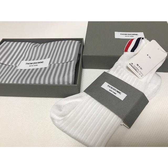 THOM BROWNE(トムブラウン)のTHOM BROWNE ソックス メンズのレッグウェア(ソックス)の商品写真