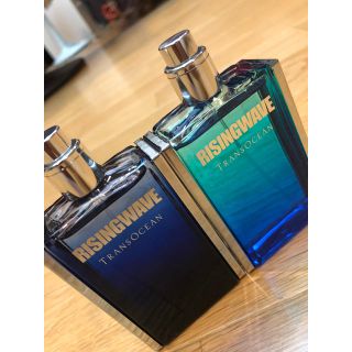 オーシャンパシフィック(OCEAN PACIFIC)のライジングウェーブ  トランスオーシャン  50ml×2セット  テスター使用(香水(男性用))