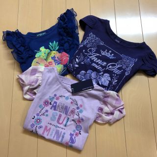 アナスイミニ(ANNA SUI mini)のりなっぴ518様ご専用です♡ANNA SUImini130  3点(Tシャツ/カットソー)