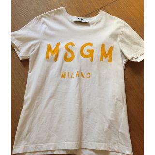 エムエスジイエム(MSGM)の正規品 MSGM レディース Tシャツ(Tシャツ(半袖/袖なし))