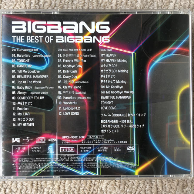 BIGBANG(ビッグバン)の限定版 THE BEST OF BIGBANG  エンタメ/ホビーのCD(K-POP/アジア)の商品写真