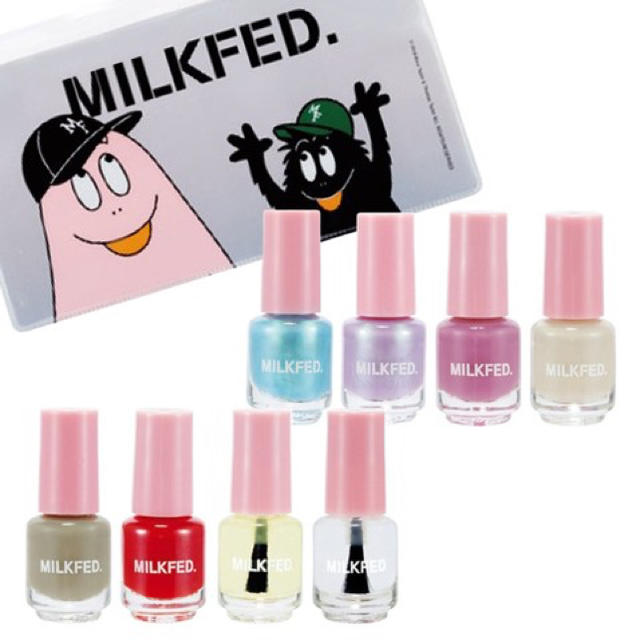 MILKFED.(ミルクフェド)のmini8月号① MILKFED. ネイルセット\u0026