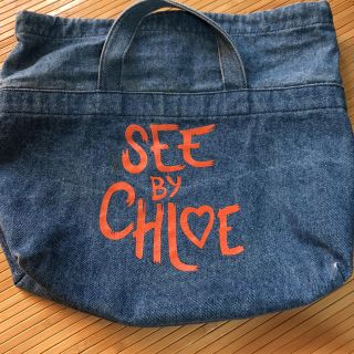 シーバイクロエ(SEE BY CHLOE)のシーバイクロエ ミニトート巾着結び(トートバッグ)