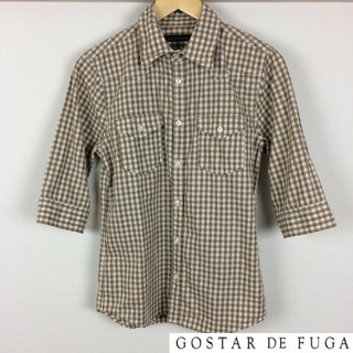 フーガ(FUGA)の美品 ゴスタールジフーガ 5分袖シャツ サイズ46(シャツ)