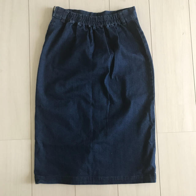 フーズフーチコ デニムタイトスカート レディースのスカート(ひざ丈スカート)の商品写真