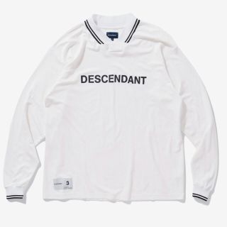 ダブルタップス(W)taps)の送料無料 DESCENDANT CHANT JERJEY LS WHITE 2(Tシャツ/カットソー(七分/長袖))