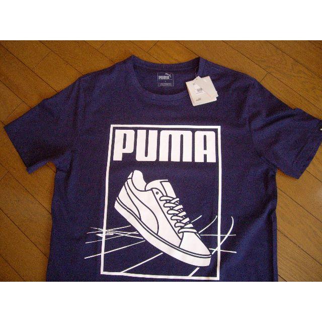 PUMA(プーマ)の新品タグ付「PUMA」プリントＴシャツ　LLサイズ メンズのトップス(Tシャツ/カットソー(半袖/袖なし))の商品写真