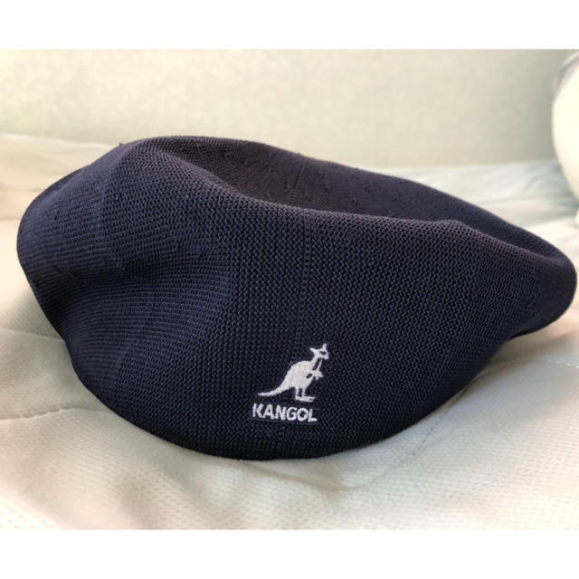 KANGOL(カンゴール)のKANGOL ハンチング ネイビー ホワイト レディースの帽子(ハンチング/ベレー帽)の商品写真