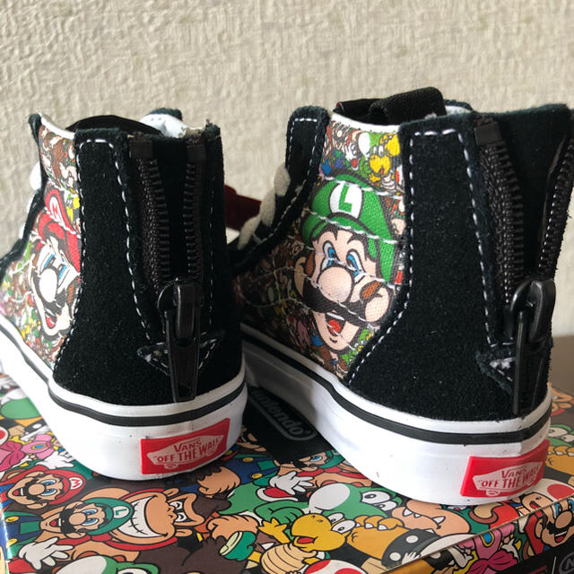 VANS(ヴァンズ)のマリオ【VANS'】14センチ キッズ/ベビー/マタニティのキッズ靴/シューズ(15cm~)(スニーカー)の商品写真