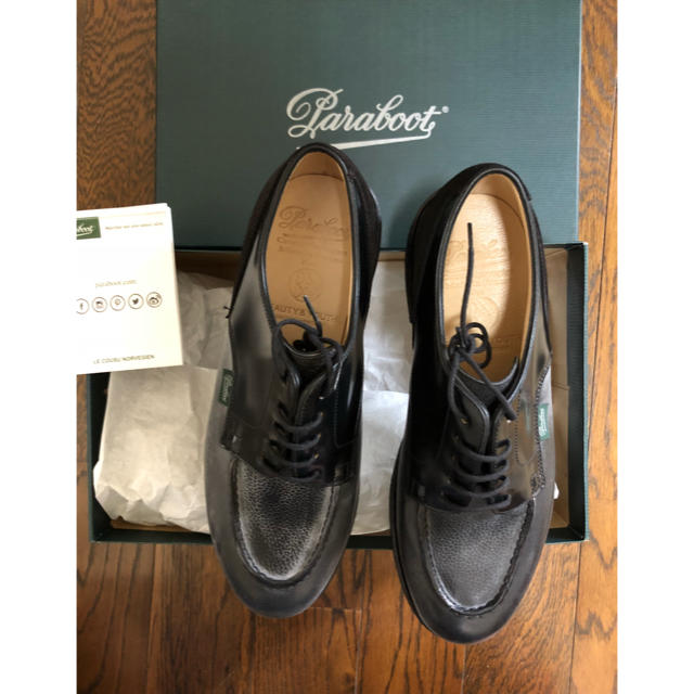 Paraboot(パラブーツ)のパラブーツ paraboot シャンボード  6.5 黒 メンズの靴/シューズ(ドレス/ビジネス)の商品写真