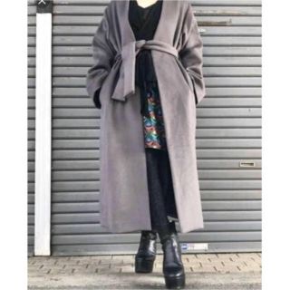 G.V.G.V.  WOOL ROBE COAT 定価70,200円 温かい！