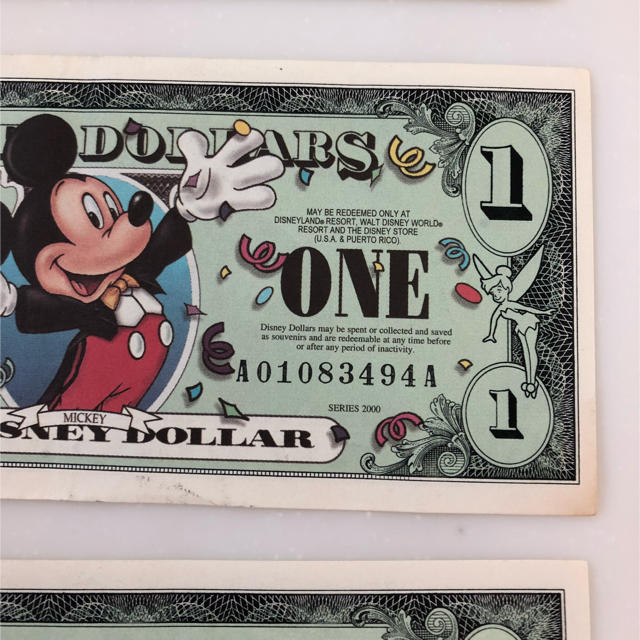 Disney(ディズニー)のディズニーダラー エンタメ/ホビーの美術品/アンティーク(貨幣)の商品写真