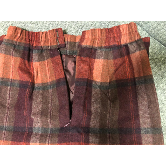 w closet(ダブルクローゼット)のチェック スカート レディースのスカート(ひざ丈スカート)の商品写真