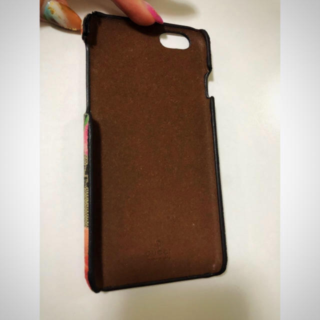 Gucci(グッチ)の値下げ致しました‼︎ GUCCI iPhone case 5.5s.6.6s スマホ/家電/カメラのスマホアクセサリー(iPhoneケース)の商品写真