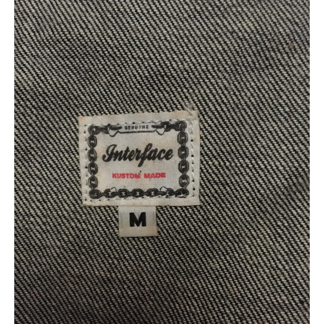 INTERFACE(インターフェイス)のタクロウ1975様 専用 インターフェイス デニムジャケット Gジャン メンズのジャケット/アウター(Gジャン/デニムジャケット)の商品写真