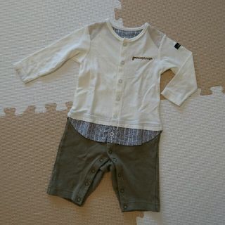 エフオーキッズ(F.O.KIDS)のかーぷっこりんご様専用！アプレレクール☆ロンパース(ロンパース)